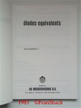 [1983] Diodes equivalents, Hoebeek, De Muiderkring - 2