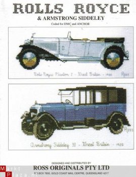 Ross Originals Origineel leaflet Rolls Royce & Amstrong Sid. - 1