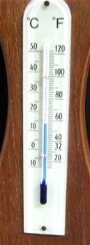 Banjo baro-/hygro-/thermometer,eiken,klas.model,nst,51,5 cm - 4