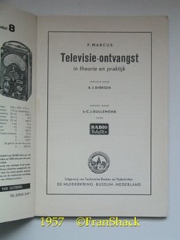 [1957] Televisie-ontvangst, Marcus, De Muiderkring. - 2