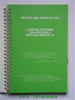 [1979] DOS Instructional and Reference Guide, DOS 3.2, Apple Computer Inc. - 3