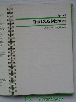 [1981] Apple II, The Dos Manual, Apple Computer Inc. - 3