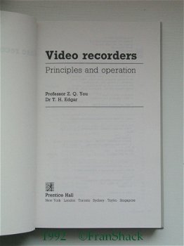 [1992] Video recorders: principles and operation, You & Edgar, Prentice Hall - 2