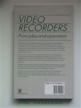 [1992] Video recorders: principles and operation, You & Edgar, Prentice Hall - 4