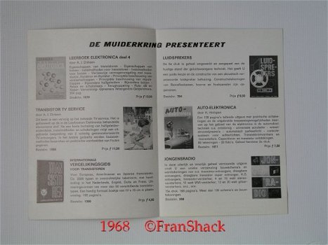 [1968] Boekenfolder, De Muiderkring - 2