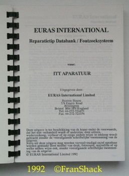 [1992] Foutzoeksysteem voor ITT apparatuur, EURAS - 2