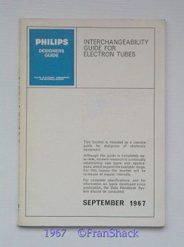 [1967] Interchangeability Guide for Electron Tubes, Philips/EC&MD - 1