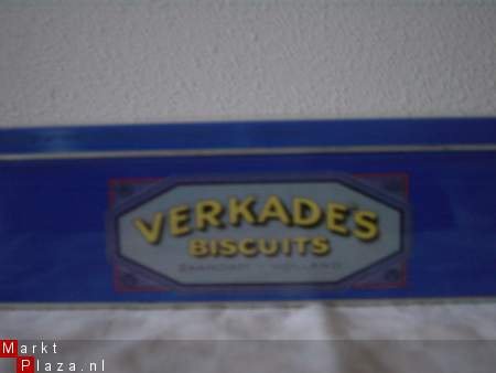 Mooie Verkade biscuittrommel - 1