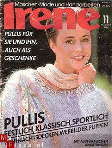 Irene Maschen-Mode und Handarbeiten November 1984