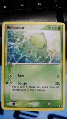 Bulbasaur  55/112 Ex FireRed and LeafGreen