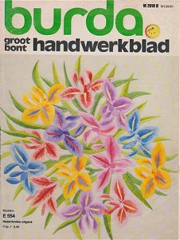 Burda Groot bont handwerkblad E 554. - 1