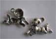 bedeltje/charm baby : baby jongen - 26x17 mm - 1 - Thumbnail