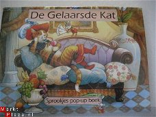 Sprookjes pop-up boekje De Gelaarsde Kat