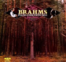 LP - BRAHMS - Roger Woodward - piano concerto
