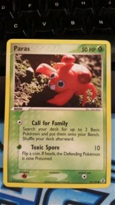 Paras  72/112 Ex FireRed and LeafGreen