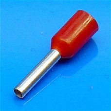 Adereindhuls 1,0 Mm² Rood