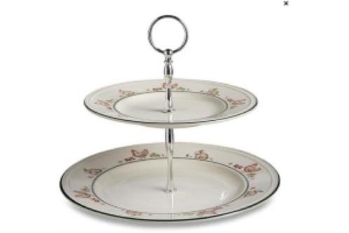 Wedgwood etagere springtime 2 laags geheel nieuw !!!! - 1