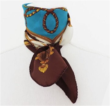 J.S. Germain klassieke vintage sjaal - 2