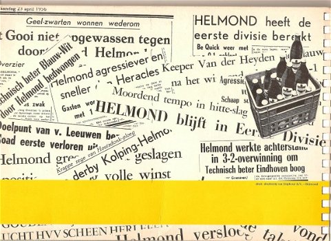 Voetbalclub H.V.V. Helmond 1899 - 75 jaar - 1
