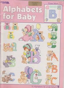 Alphabets for Baby Leisure Arts by Linda Gillum - 1