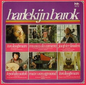 LP - Harlekijn Barok - Ton Koopman - 0