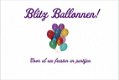 Blitz Ballonnen,geboorte,trouwen/bruiloft,communie,verjaardag,kerst,sinterklaas,doop,decoratie - 1 - Thumbnail