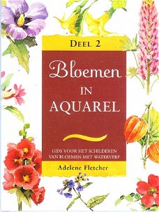 Bloemen in aquarel dl 1 & 2 door Harden & Fletcher