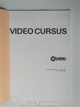 [1985] Video Cursus, v.d.Pelt & Videler, Uneto/ SOM - 2