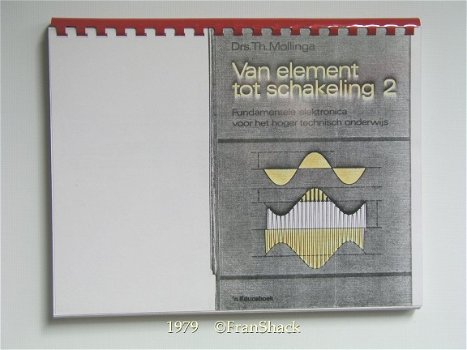 [1979]Van element tot schakeling deel 2, Mollinga, Stam Boeken. - 1