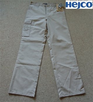 Te koop nieuwe beige broek voor dames van Hejco (maat: 44). - 1