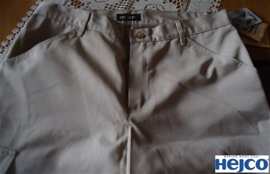 Te koop nieuwe beige broek voor dames van Hejco (maat: 44). - 3