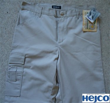 Te koop nieuwe beige broek voor dames van Hejco (maat: 44). - 4