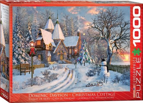 Eurographics - Christmas Cottage - 1000 Stukjes Nieuw - 2