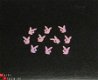 3D Nagel decals logo's Rose Pink P Bunny 20 stuks NAIL ART - 1 - Thumbnail