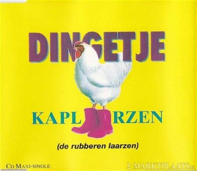 Dingetje - Kaplaarzen (De Rubberen Laarzen) 3 Track CDSingle - 1