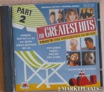 The Greatest Hits '90 Part 2 That's the Difference in Music VerzamelCD - 1