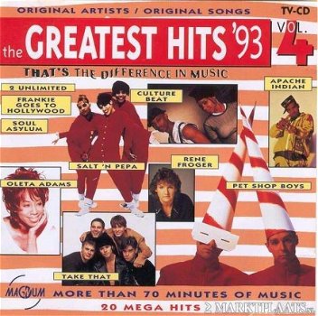 The Greatest Hits '93 Volume 4 VerzamelCD - 1