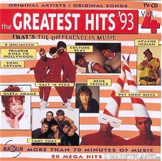 The Greatest Hits '93 Volume 4 VerzamelCD