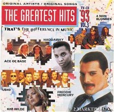 The Greatest Hits '93 Volume 3 Verzamel CD