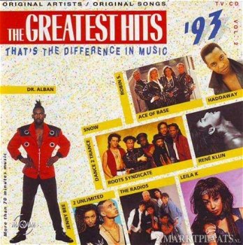 The Greatest Hits '93 - Vol. 2 VerzamelCD - 1