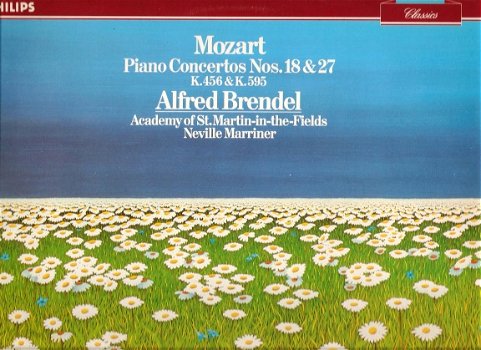 LP - Mozart pianoconcertos 18 en 27 - Brendel - 0