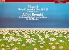 LP - Mozart pianoconcertos 18 en 27 - Brendel