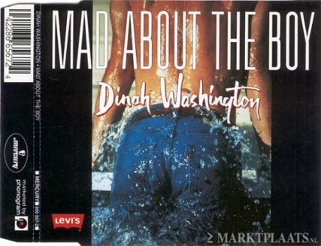 Dinah Washington - Mad About The Boy 3 Track CDSingle - 1