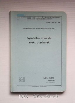 [1963] NEN 2052 Symbolen voor de elektrotechniek, NEC/NNI - 1