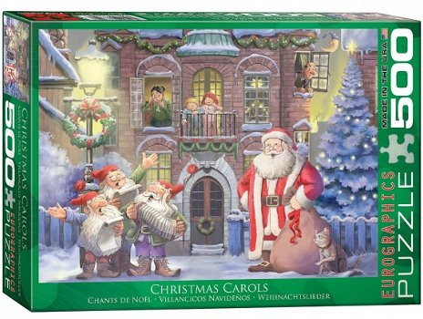 Eurographics - Christmas Carols - 500 XL Stukjes Nieuw - 2