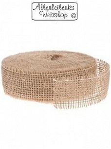 1 meter jute band naturel 4cm