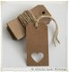 Houten label met touw groot 13x8cm - 5 - Thumbnail