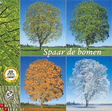 Postzegelalbum Themaalbum "Spaar de bomen"