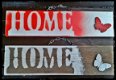 Decoratiebord Home - 1 - Thumbnail