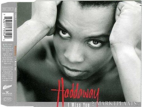 Haddaway - I Miss You 4 Track CDSingle - 1
